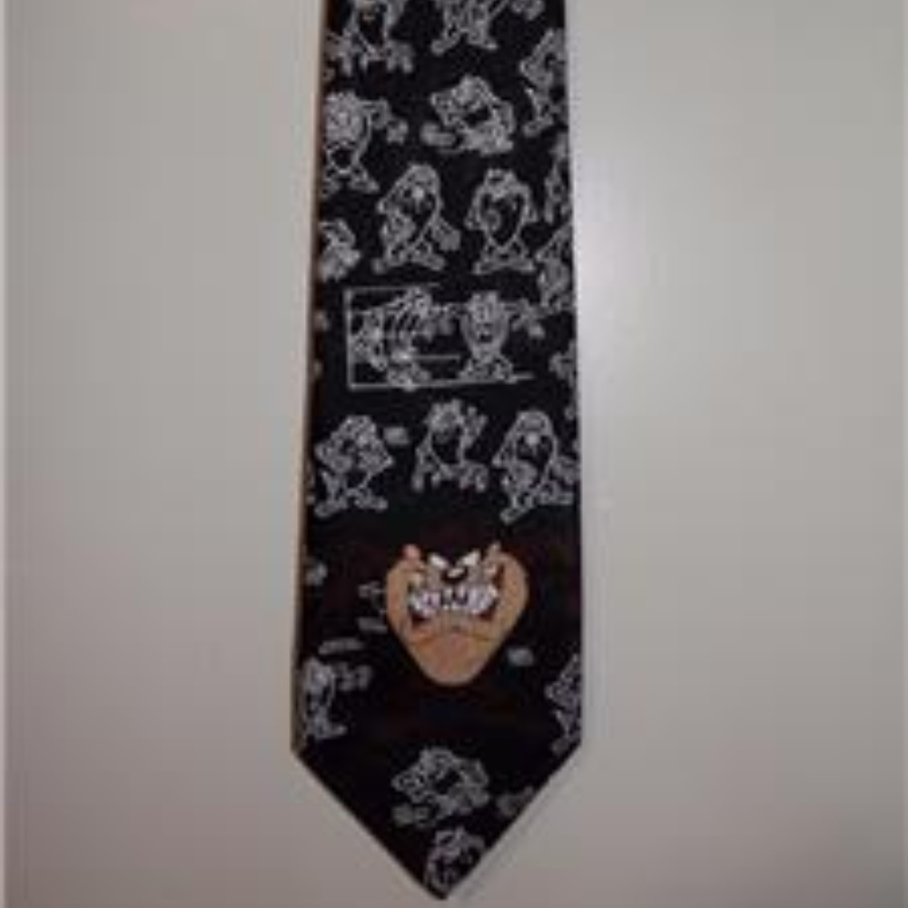 Looney Tunes Mania Necktie Tasmanian Devil…